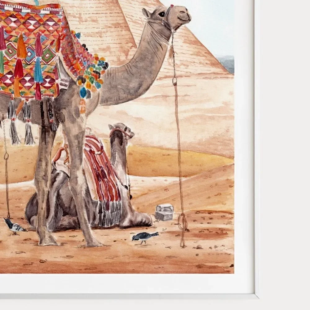 Egypt Pyramids Art Print - Picture 5 of 5